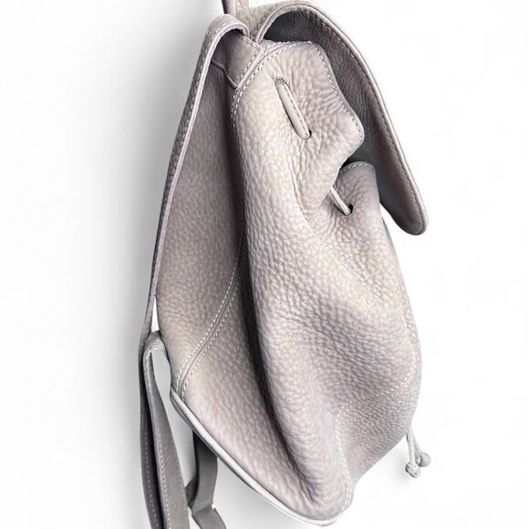 Coach Vintage Sonoma Nubuc Backpack 4938 Sand Khaki Tan Made in Italy 1996 - Picture 3 of 10